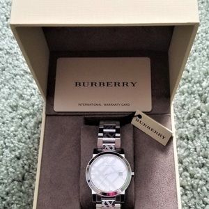 Burberry Accessories - ❌ TRADED ❌ Burberry stainless steel watch NWT Burberry Accessories - ❌ TRADED ❌ Burberry stainless steel watch NWT